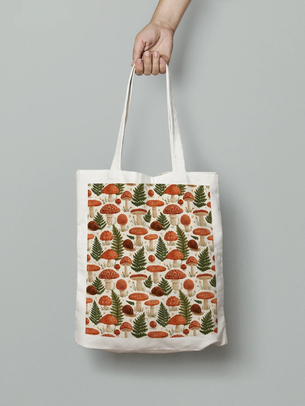On a tote bag